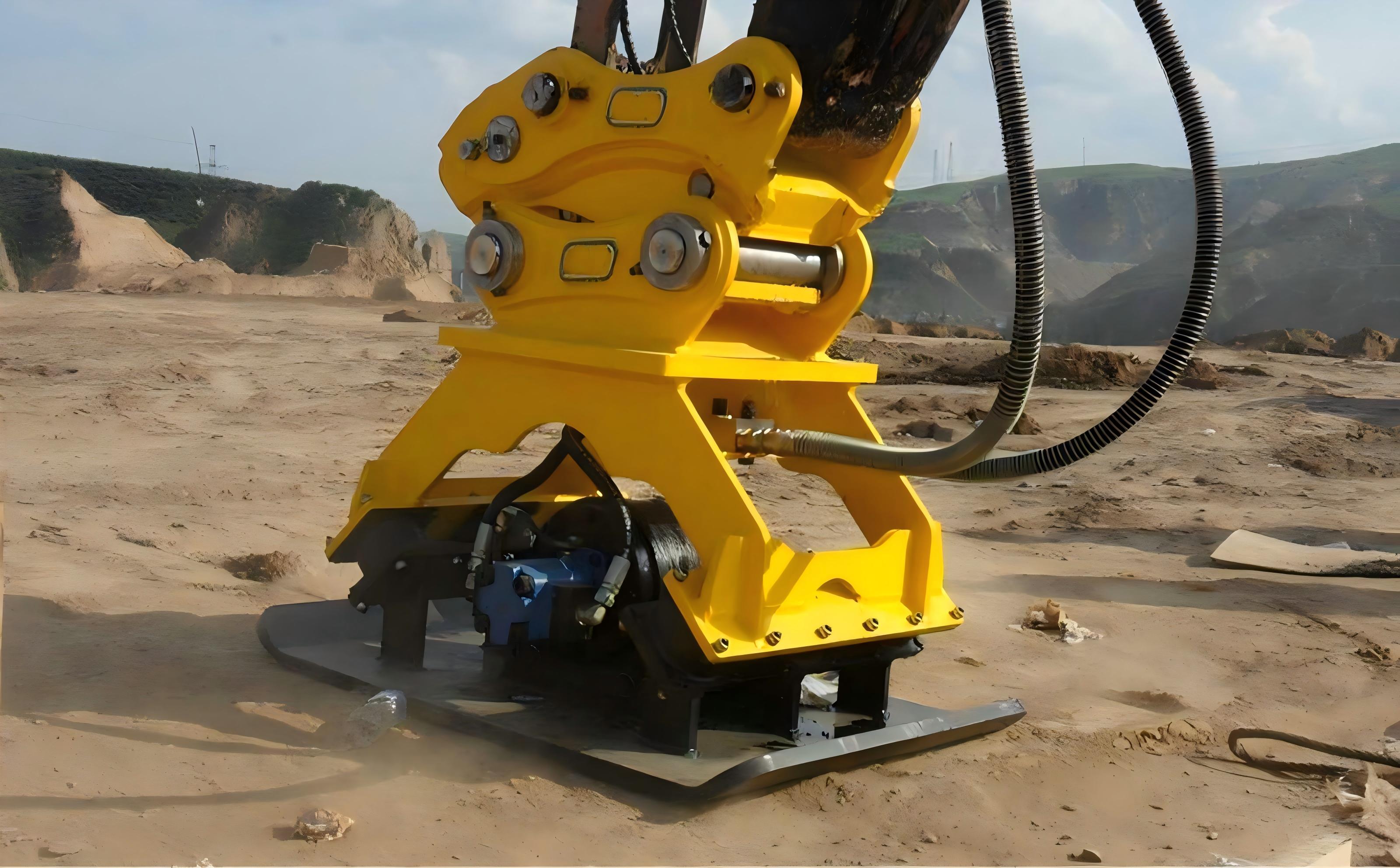 Mga Kagamitan sa Excavator - Hydraulic Flat Compactor