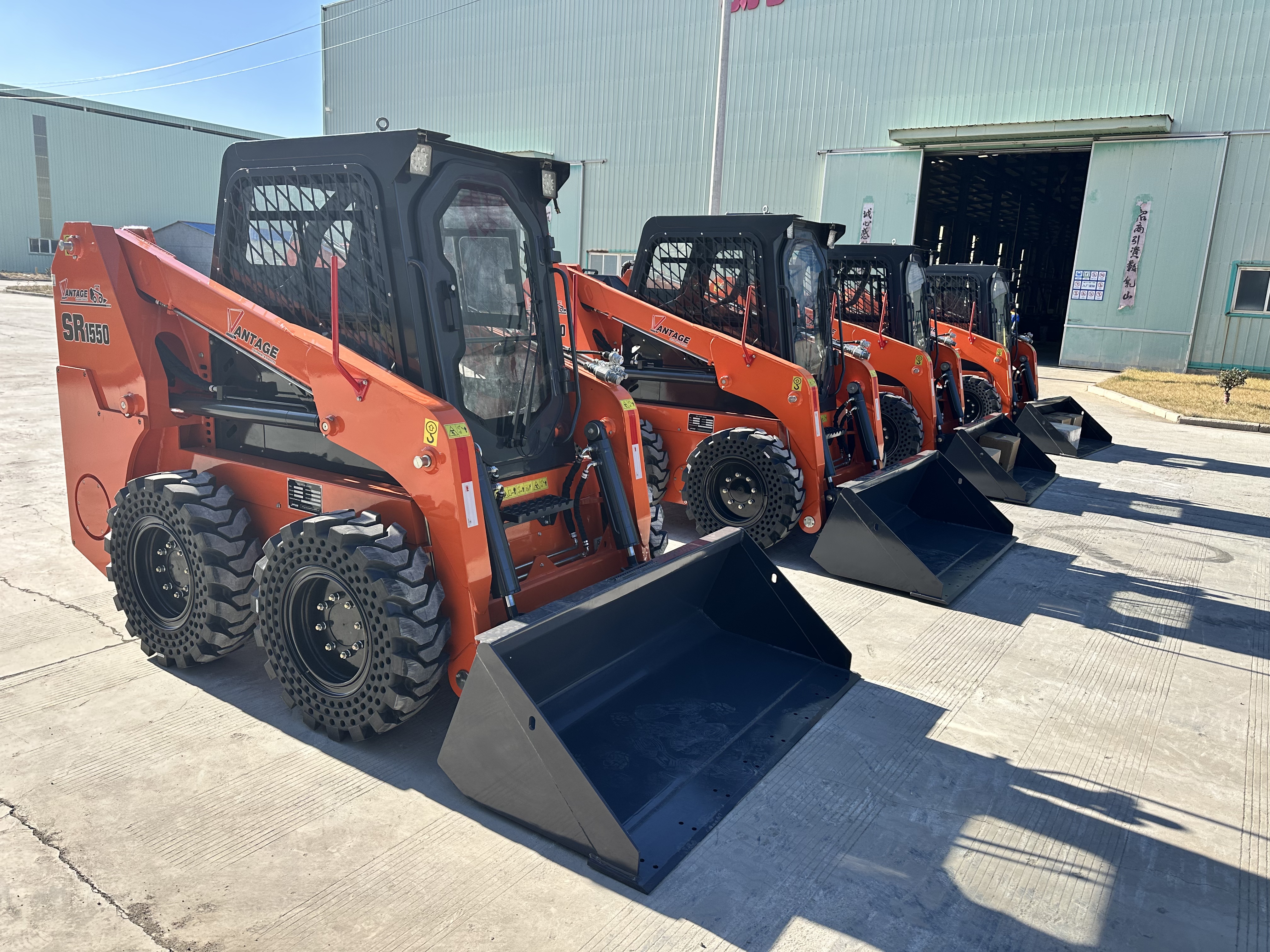 ​SR1550B Skid Steer Loader Ipinadala sa South America