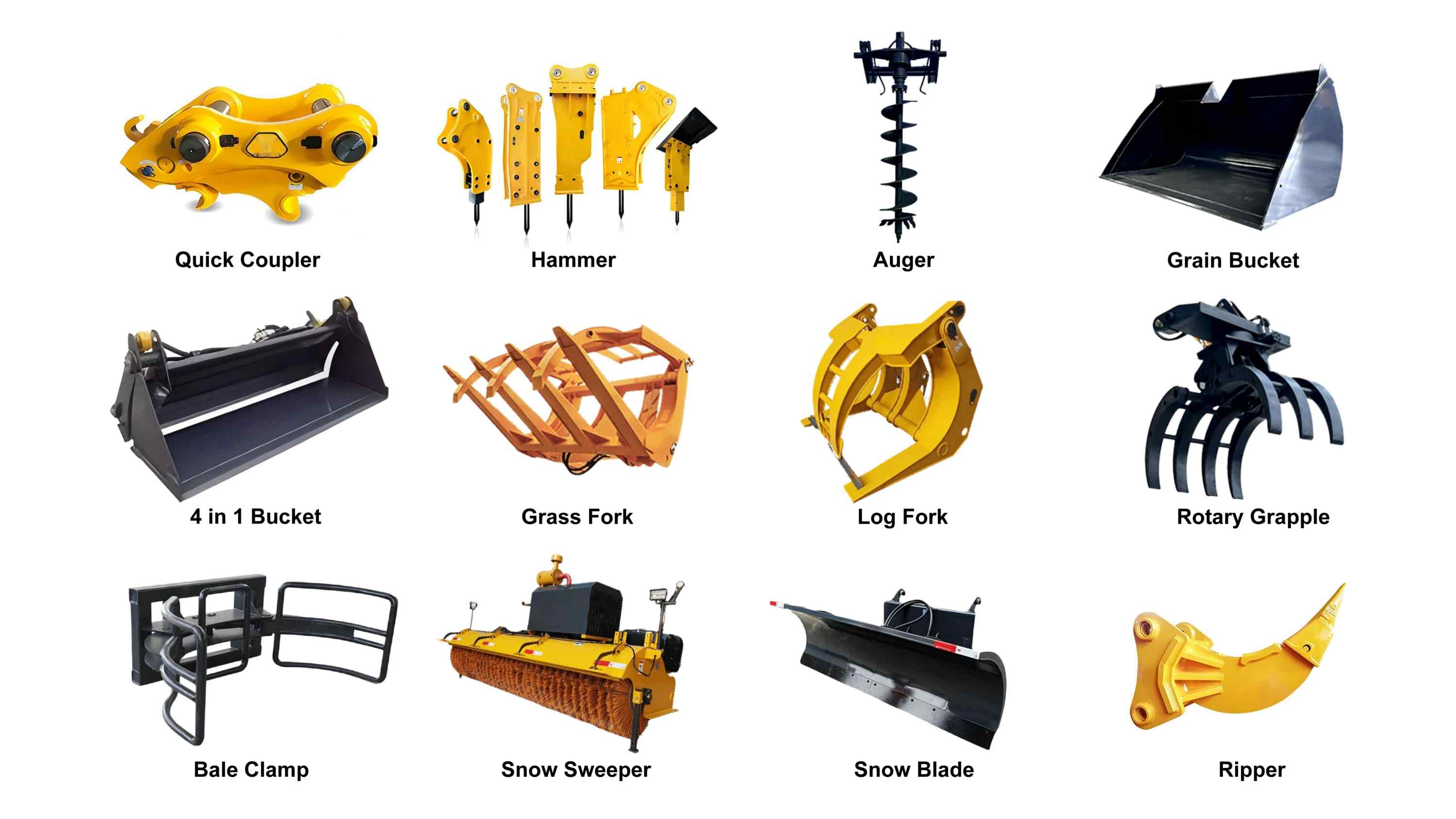 Mga Attachment ng Wheel Loader